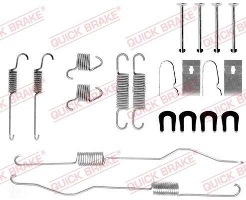 Accessory Kit, brake shoes
